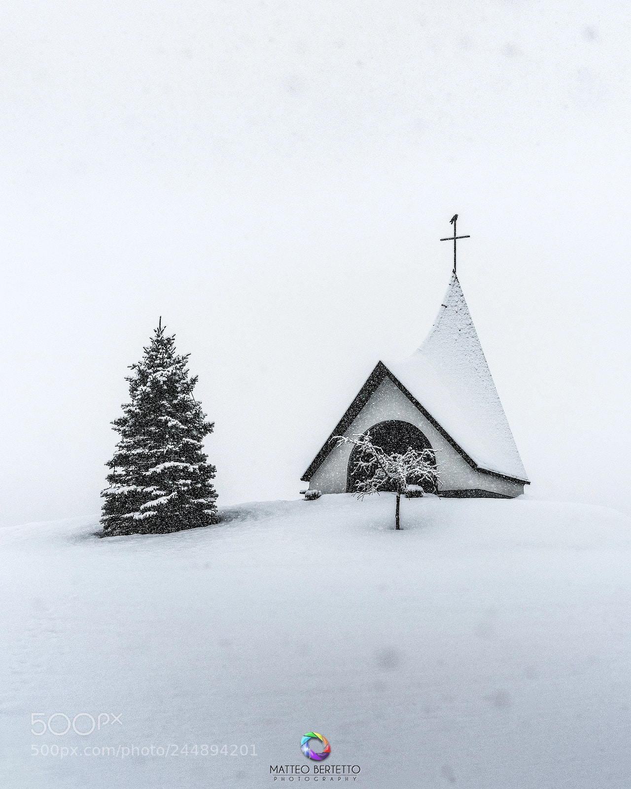 Sony a7R II sample photo. Frozen church - baviera photography