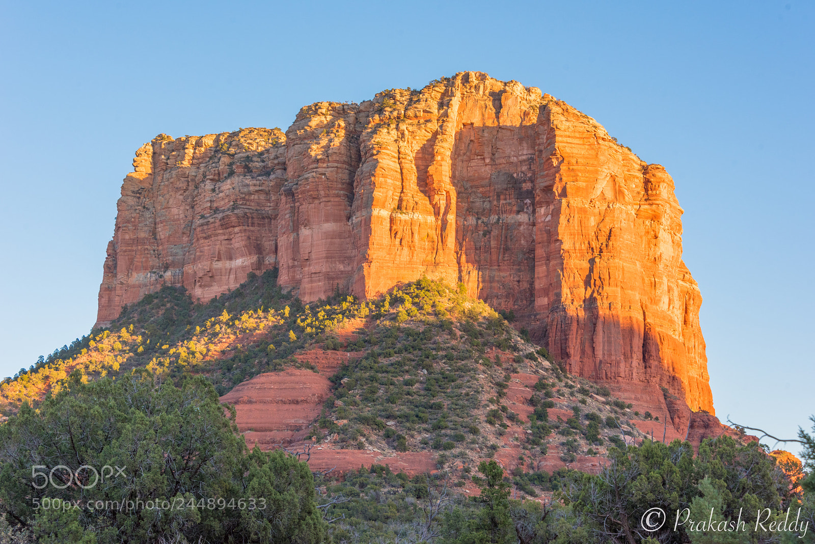 Nikon D810 sample photo. Bell rock at sedona photography