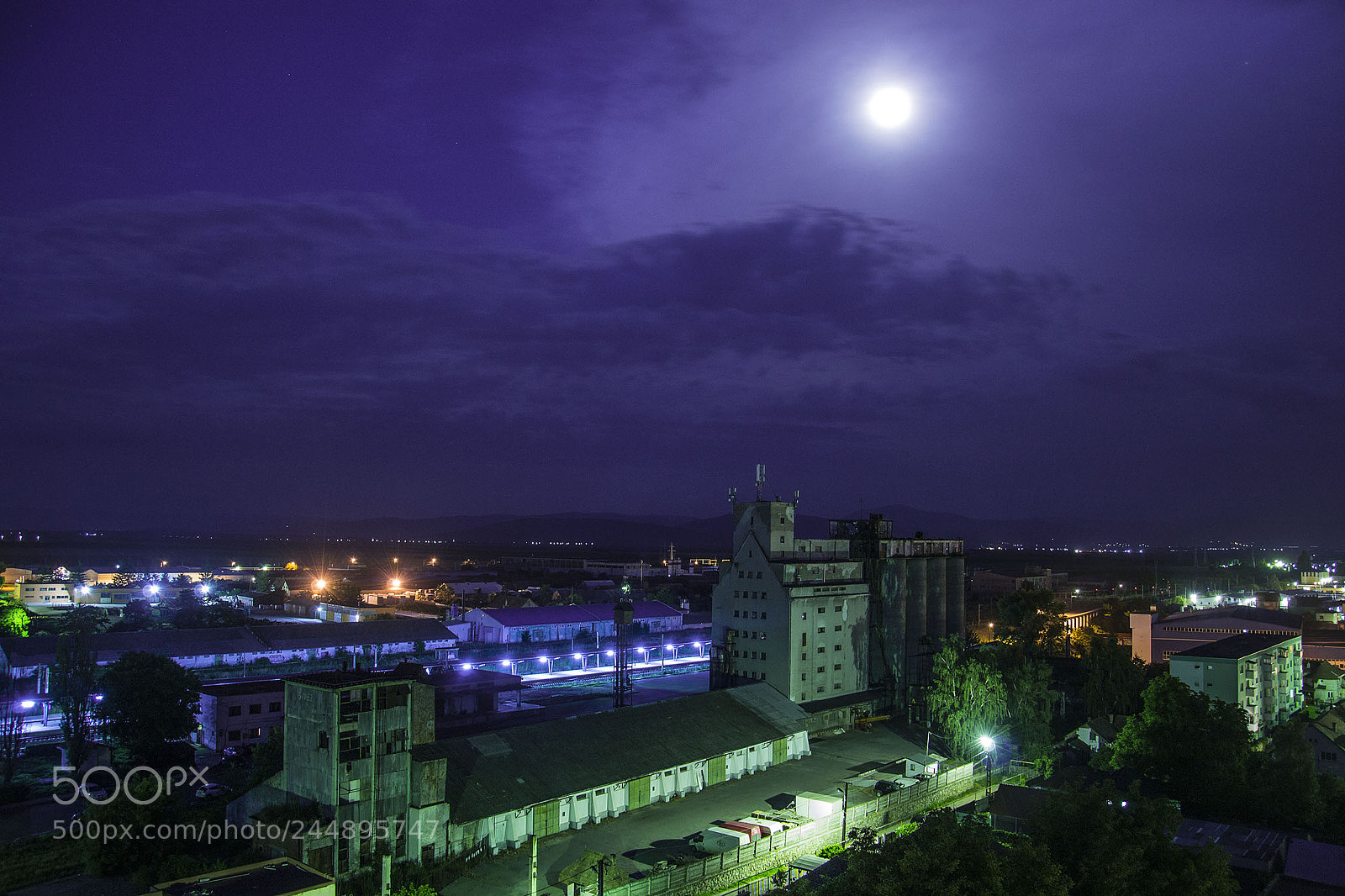 Nikon D3100 sample photo. Moonlight shadow photography