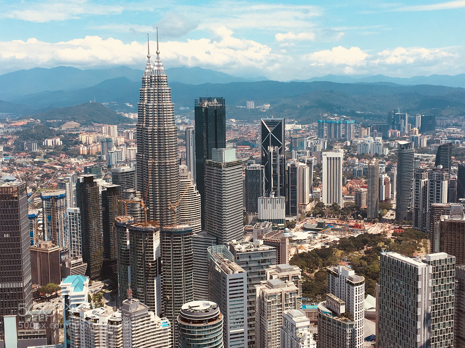 Apple iPhone 6s sample photo. View from kl tower photography