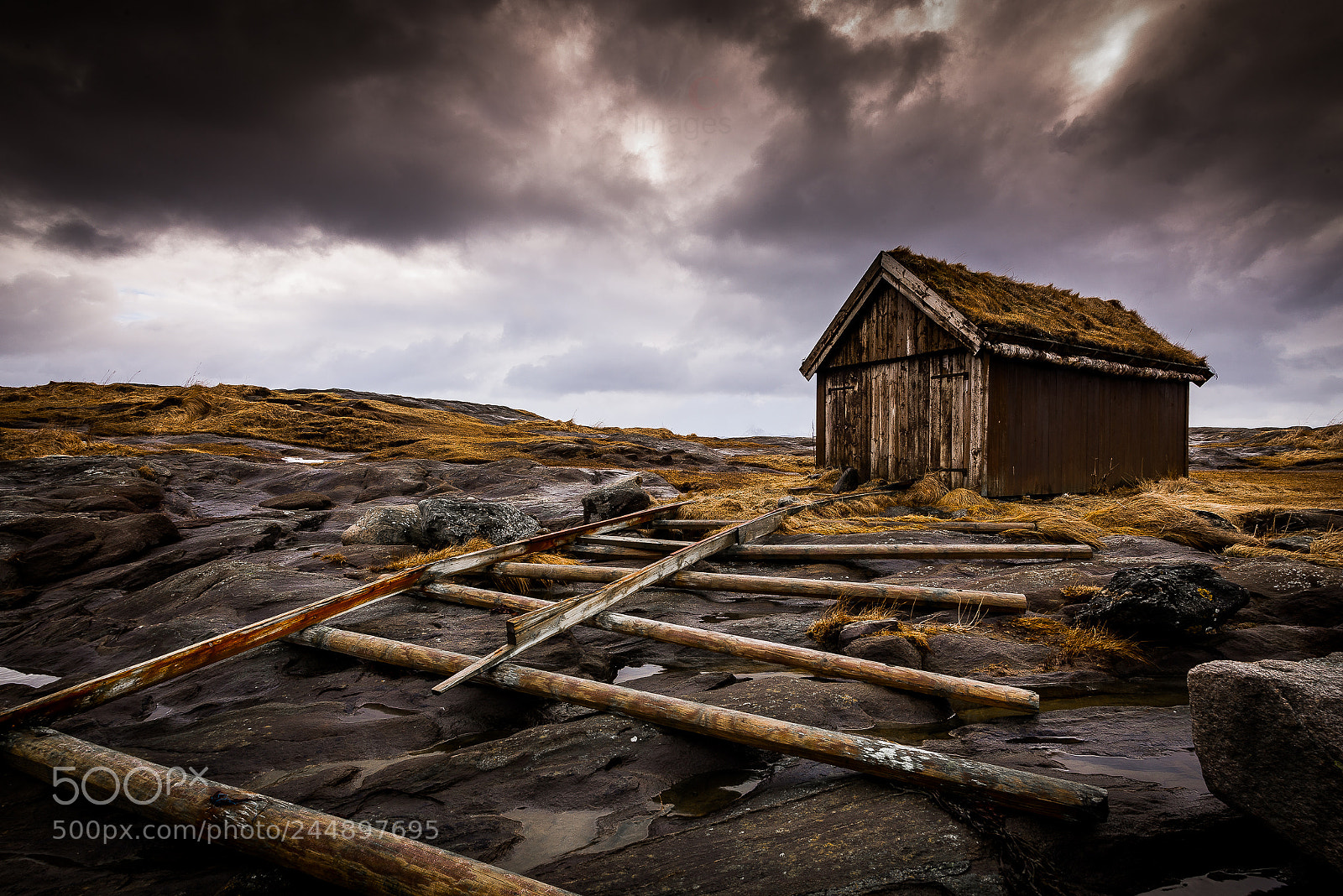 Nikon D610 sample photo. Norway boat house photography