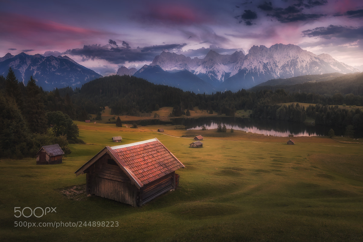 Nikon D810 sample photo. Bavarian alps photography