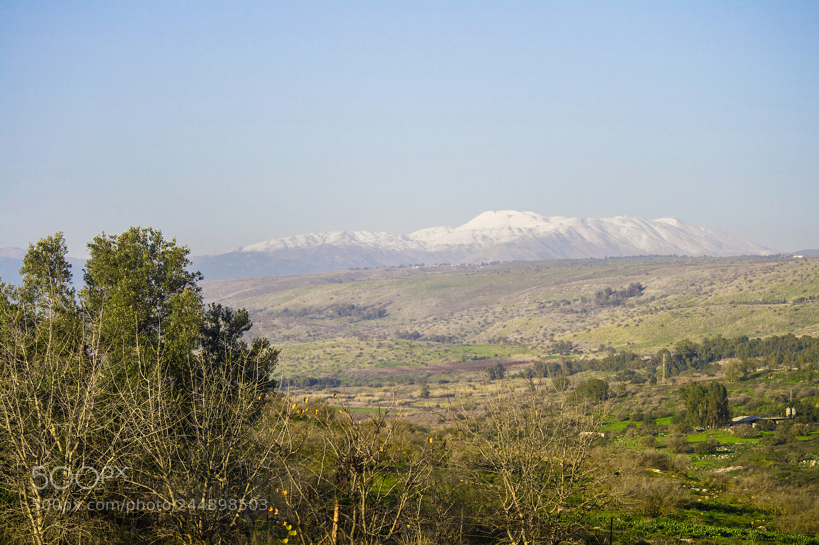 Canon EOS 400D (EOS Digital Rebel XTi / EOS Kiss Digital X) sample photo. Mount hermon from jordan photography