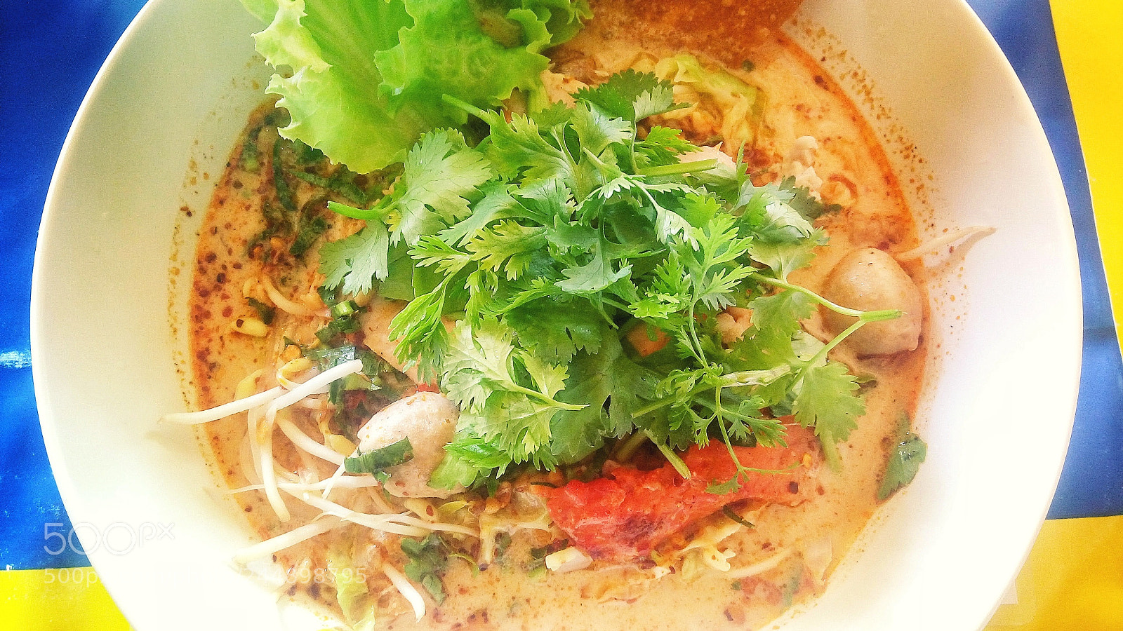 ASUS ZenFone 3 Max (ZC520TL) sample photo. Thai spicy noodles on photography