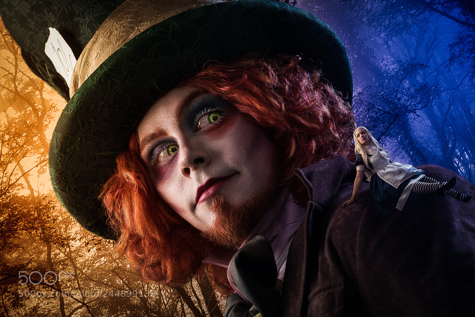 Sony a7R II sample photo. "madhatter & alice" photography
