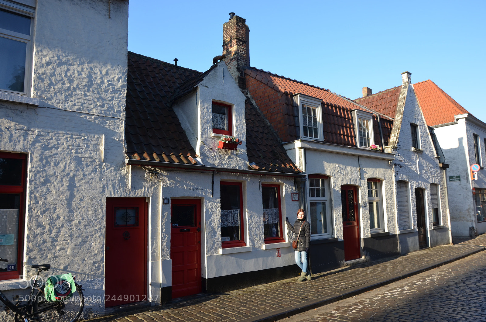 Nikon D5100 sample photo. Brugge street photography