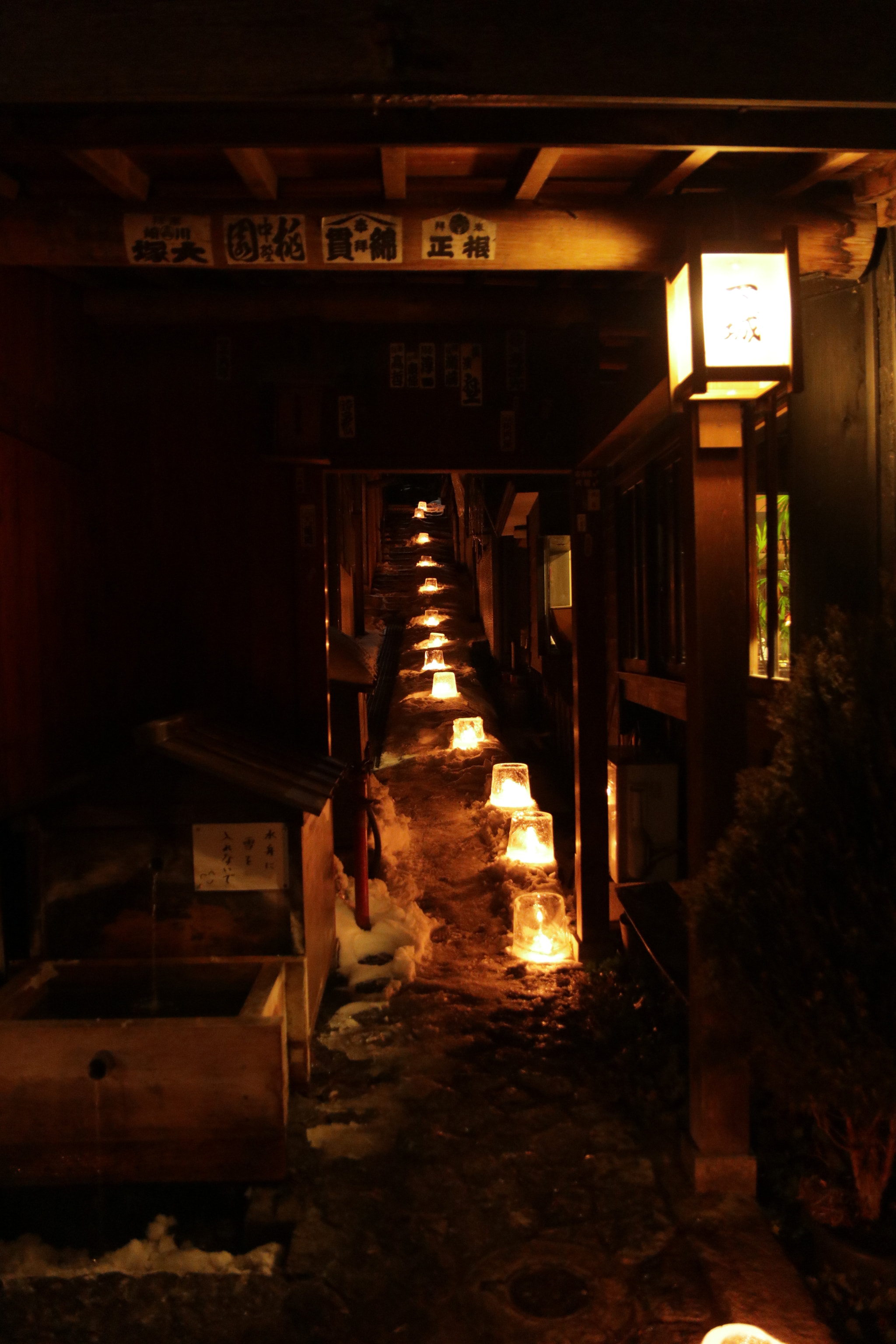 Canon EF-S 17-55mm F2.8 IS USM sample photo. 奈良井宿 ice candle photography
