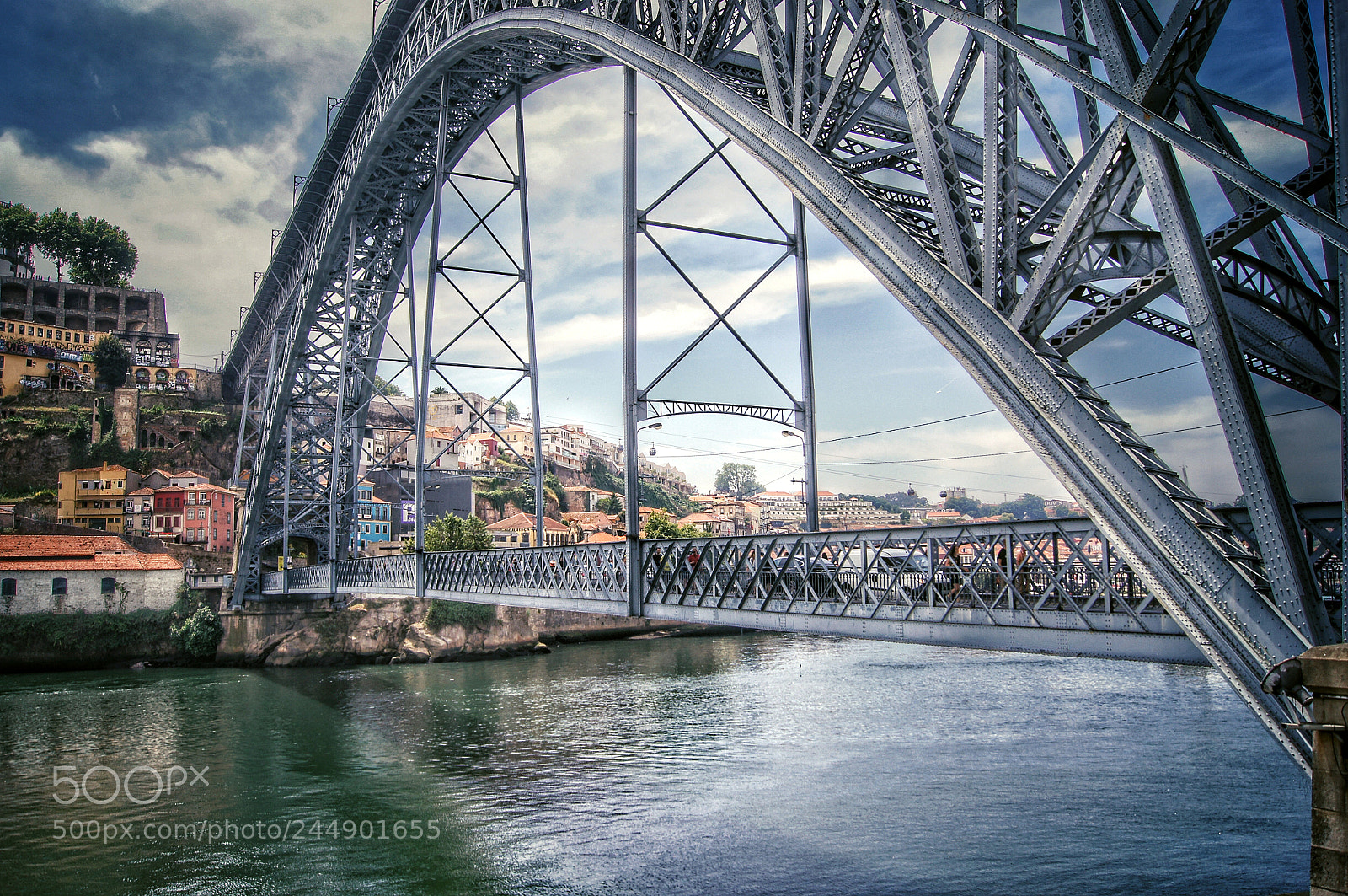 Sony SLT-A55 (SLT-A55V) sample photo. "ponte luís i" photography