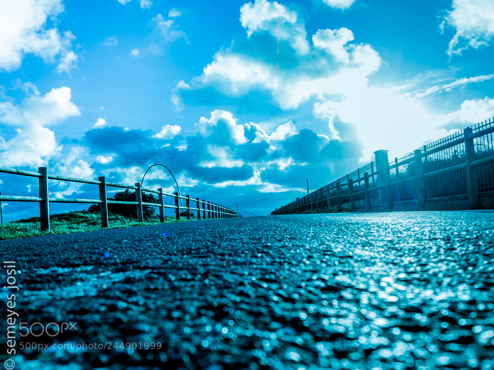 Olympus OM-D E-M10 sample photo. Road to sky photography