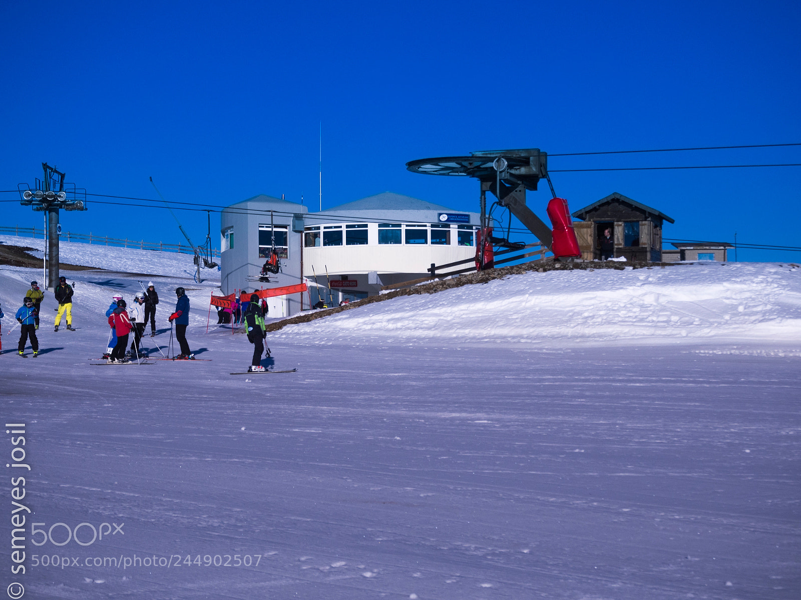 Olympus OM-D E-M10 sample photo. Resort skiing valgrande-pajares photography