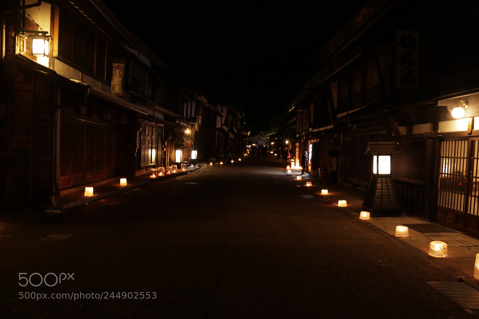 Canon EOS M5 sample photo. 奈良井宿 ice candle photography