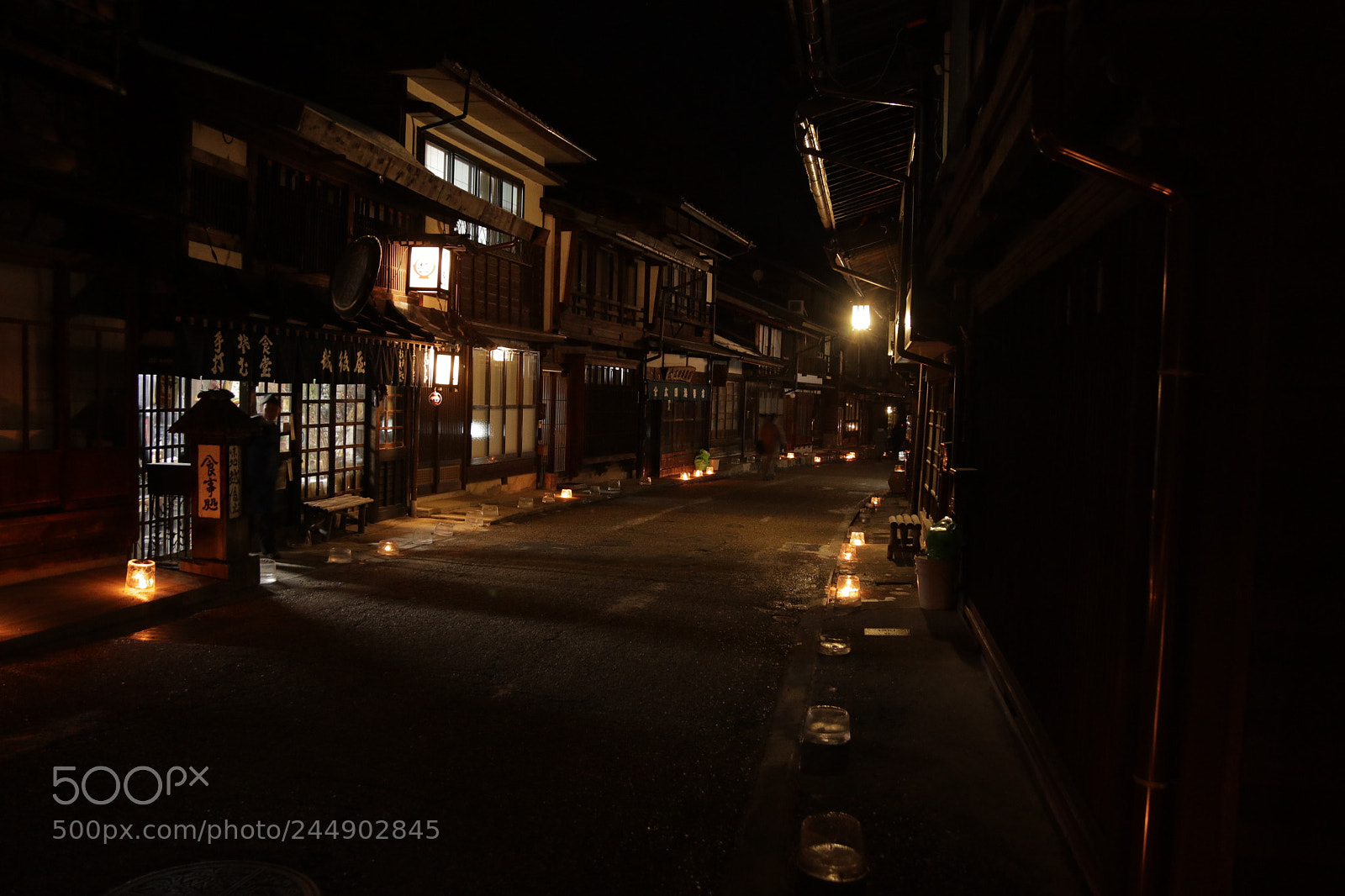 Canon EOS M5 sample photo. 奈良井宿 ice candle photography