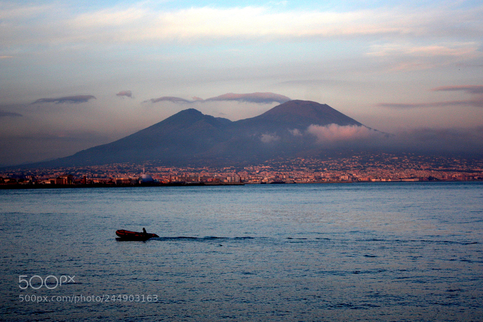 Canon EF-S 18-55mm F3.5-5.6 IS sample photo. Napoli and vesuvio photography