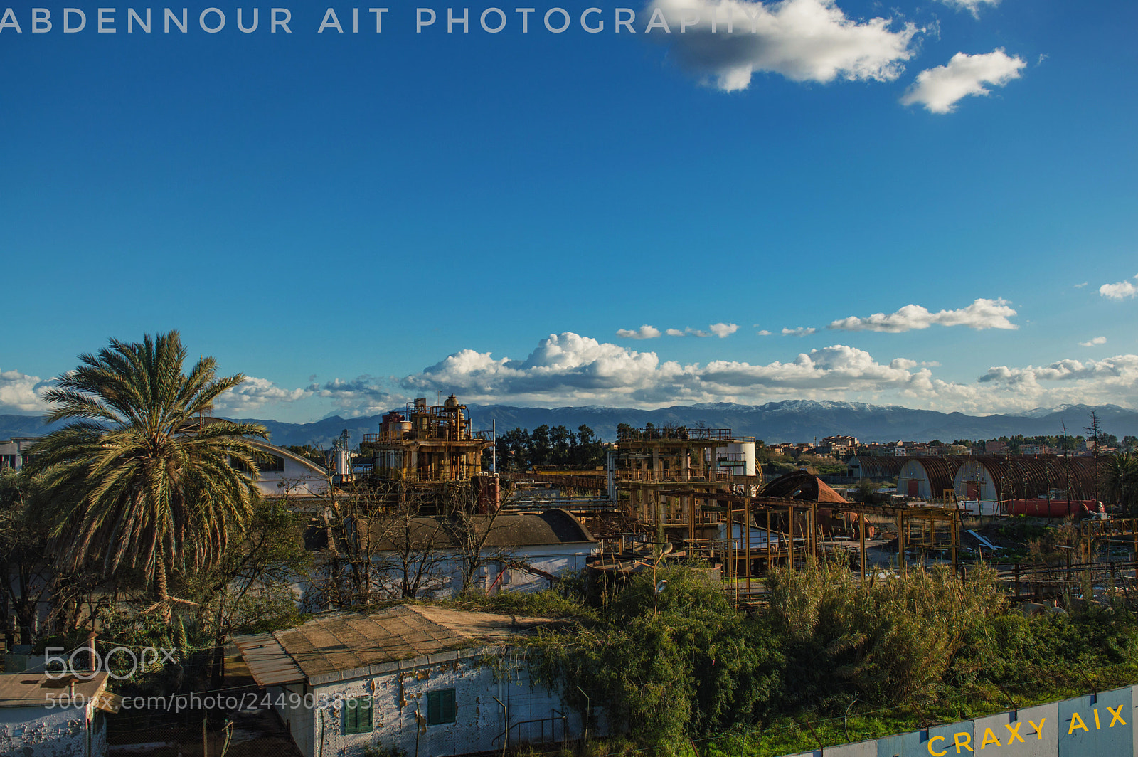 Nikon D3200 sample photo. Old main factory city photography