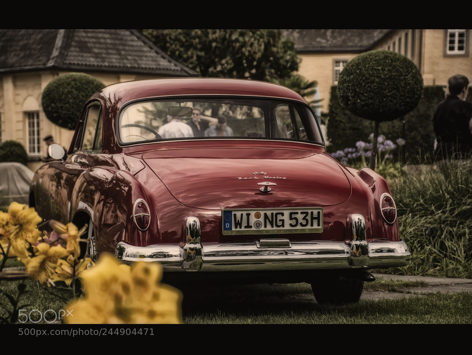 Nikon D7200 sample photo. 1954 nash-healey series 25 coupe photography