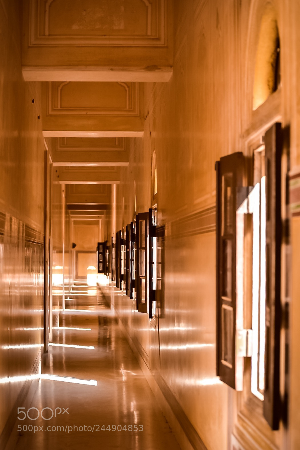 Nikon D5500 sample photo. Corridor photography