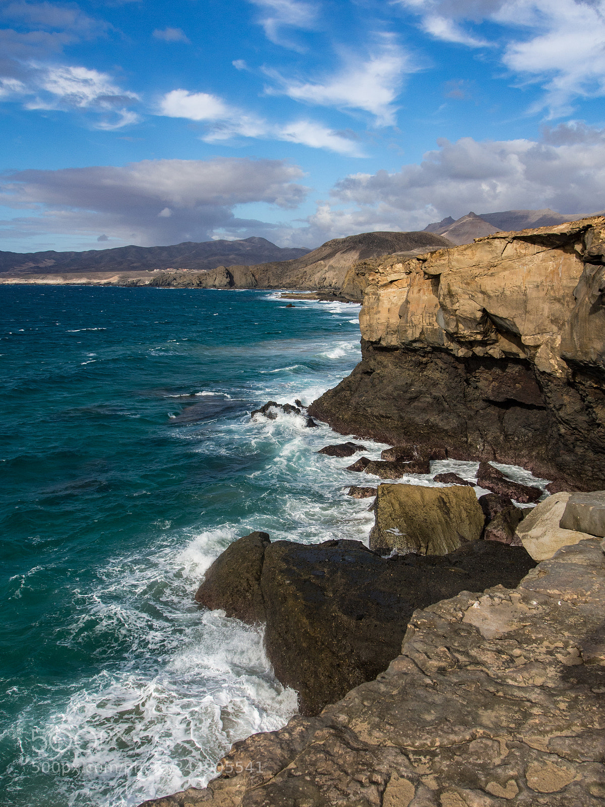 Olympus OM-D E-M5 sample photo. Fuerteventura ajuy photography