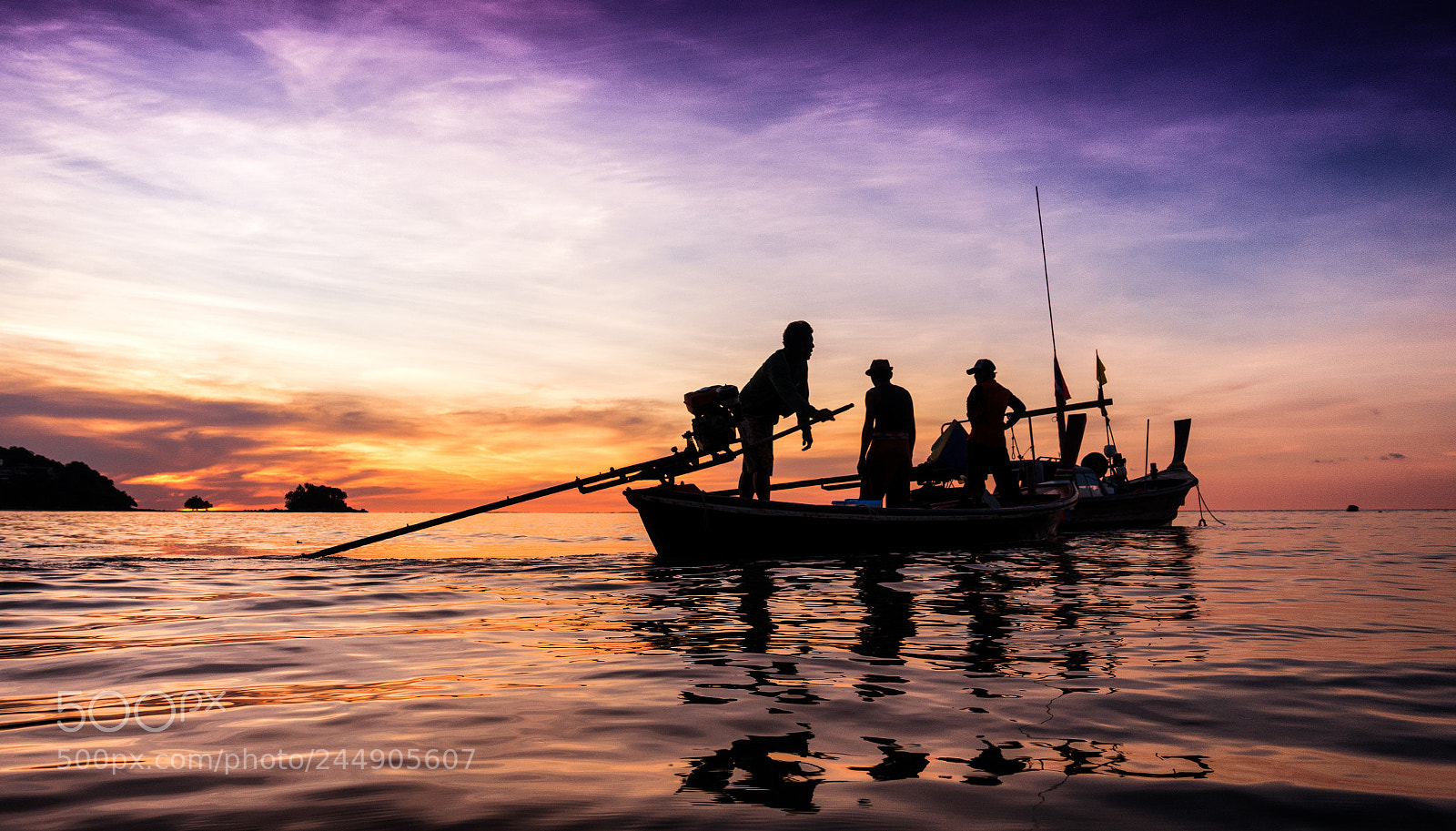 Sony Cyber-shot DSC-RX100 IV sample photo. Fishermen at sunset photography