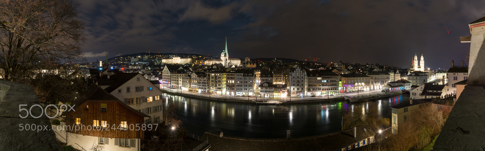 Nikon D7100 sample photo. Panorama of z rich photography