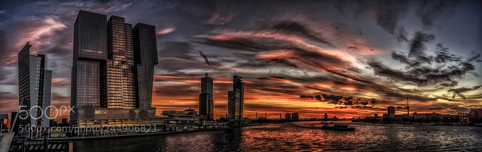 Sony SLT-A65 (SLT-A65V) sample photo. Rdam sunset photography