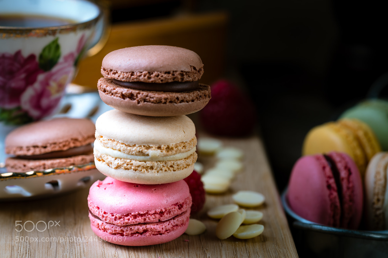 Sony a7R II sample photo. Macarons photography