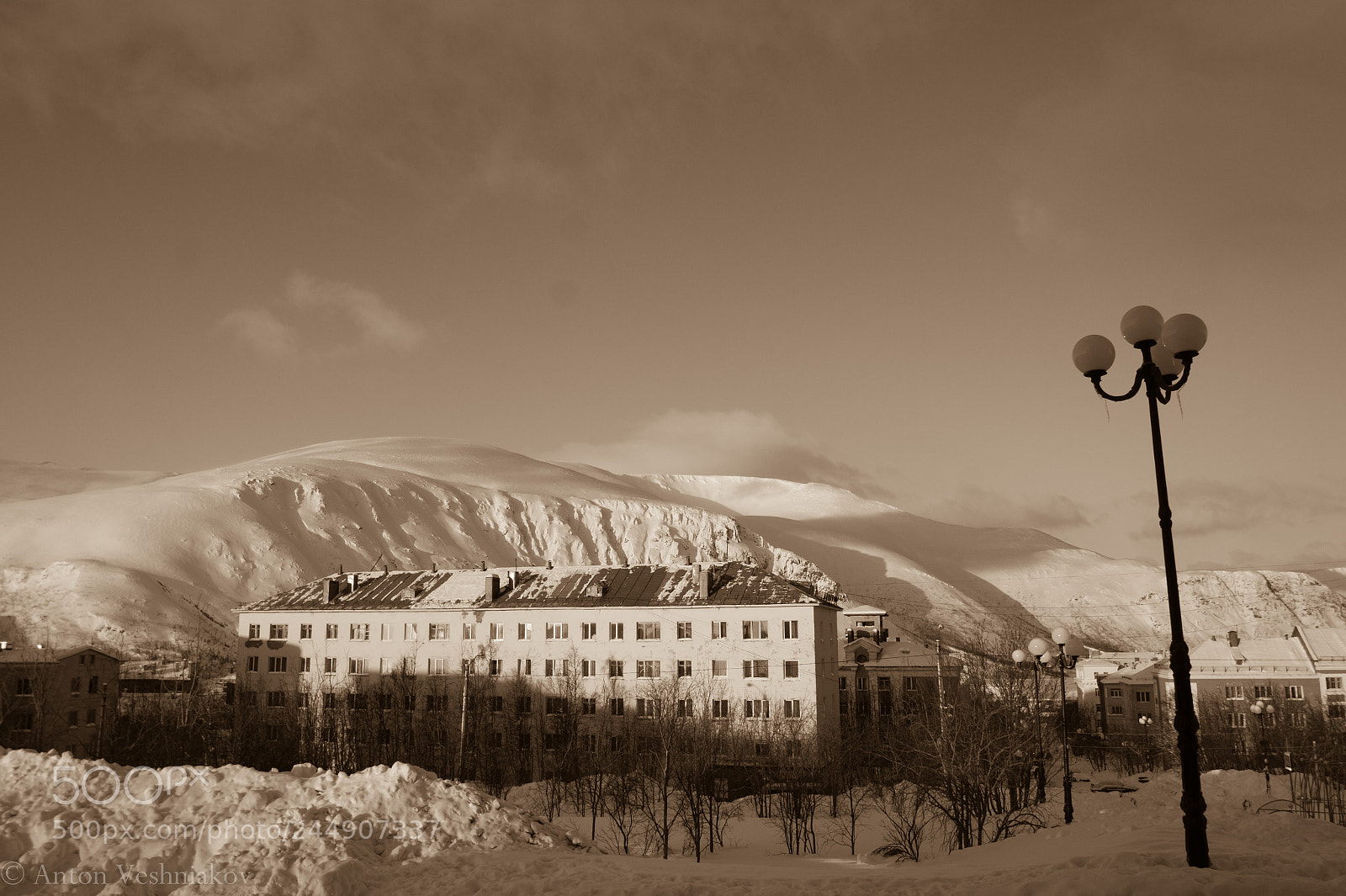 Sony SLT-A58 sample photo. Kirovsk. murmansk region. russia photography
