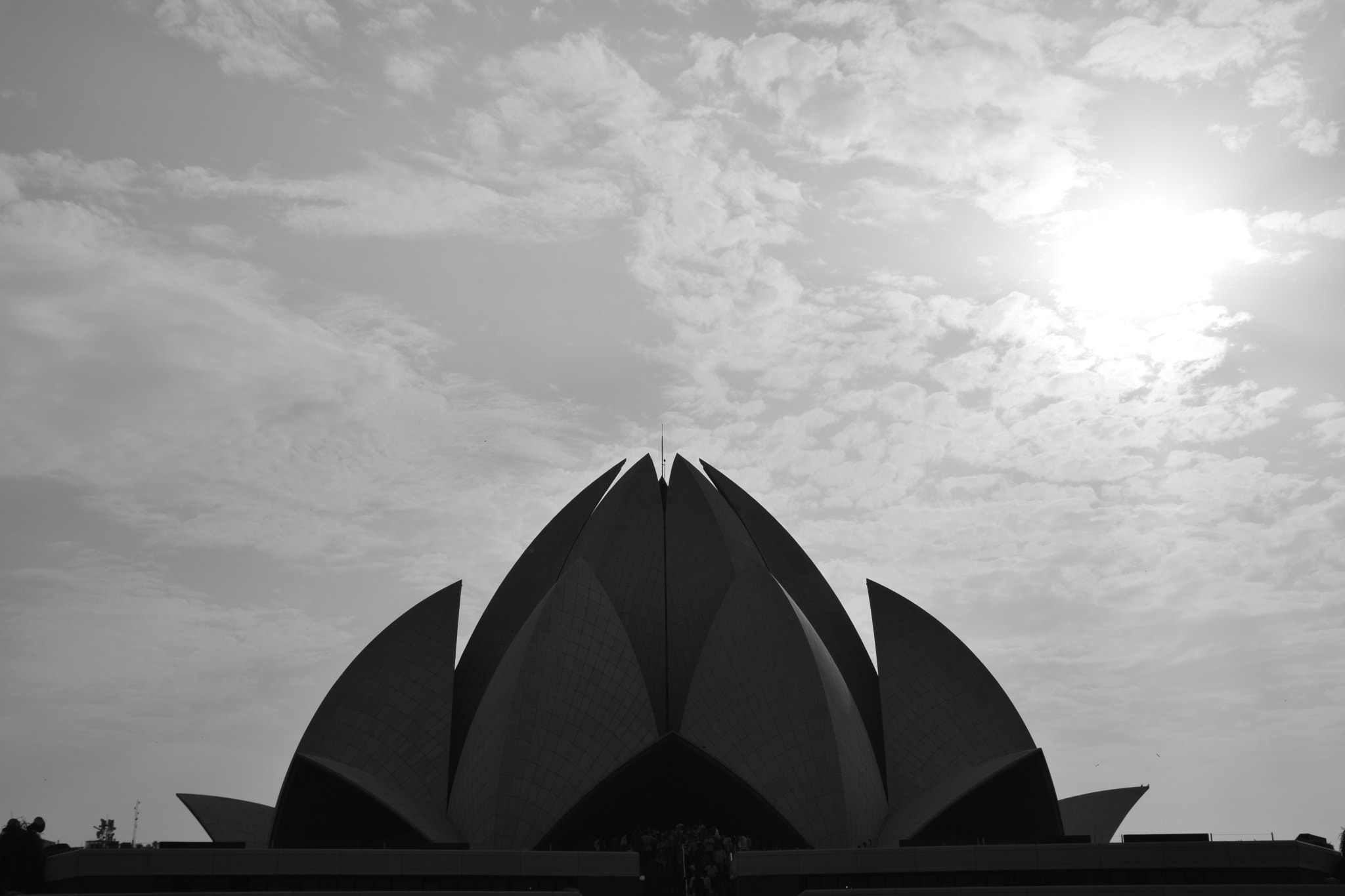 Sigma 17-70mm F2.8-4 DC Macro OS HSM sample photo. Lotus temple photography