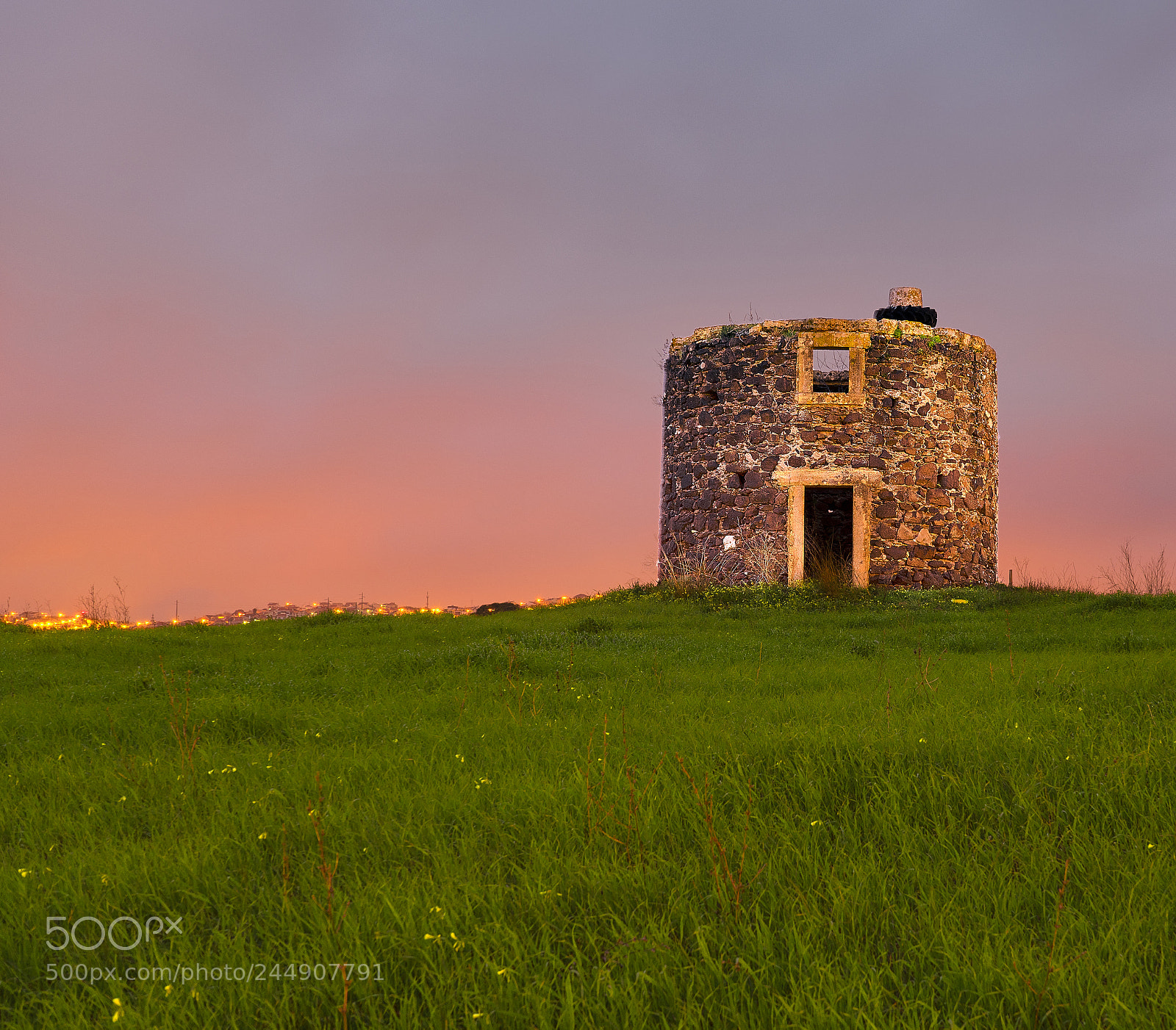 Sony a7R sample photo. The ruined windmill. photography