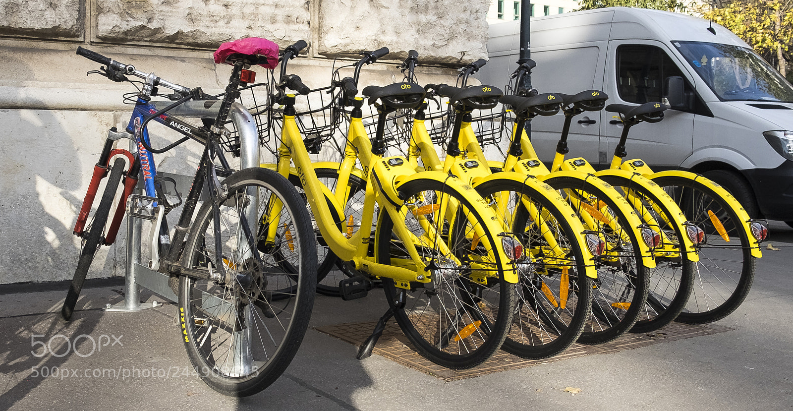 Fujifilm X-T1 sample photo. Bicycles photography