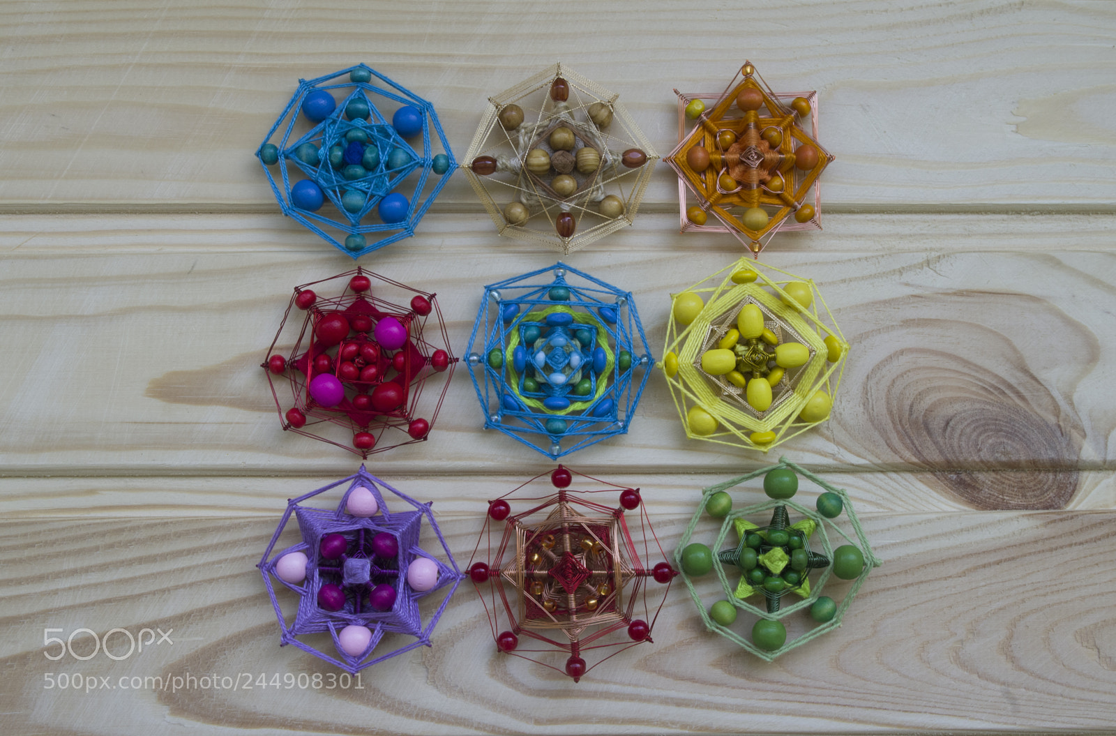 Pentax K-30 sample photo. Colored mandalas on a photography