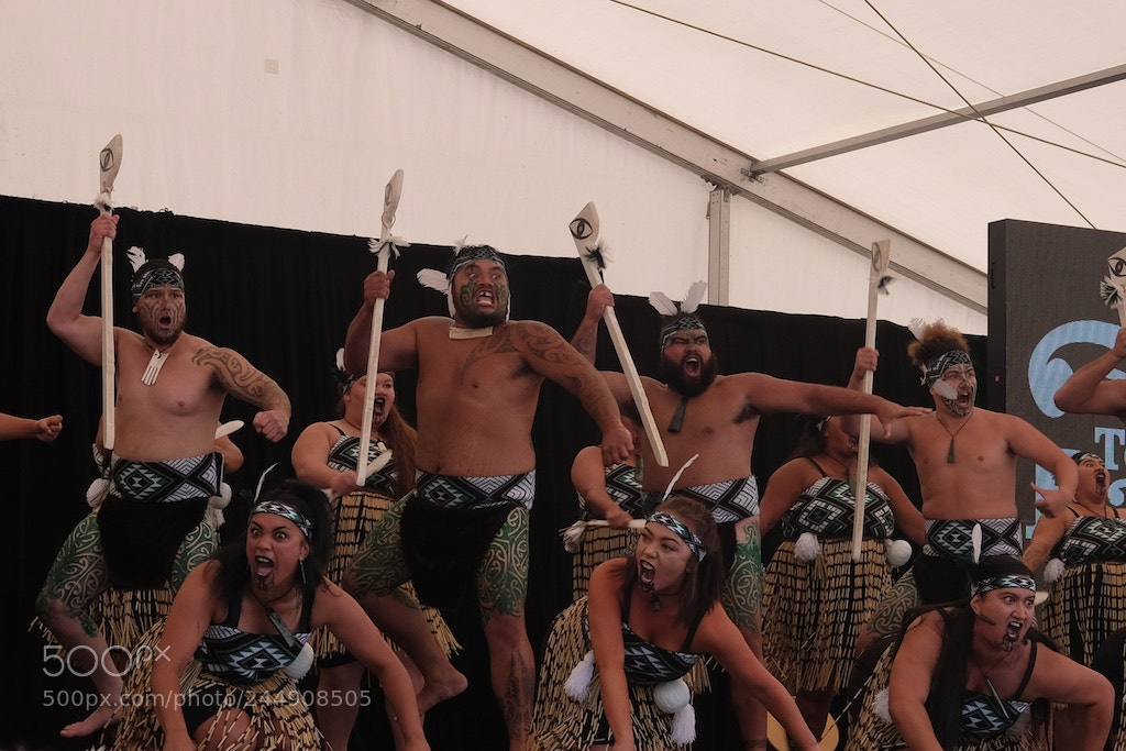 Fujifilm X-T2 sample photo. Maori haka - a photography