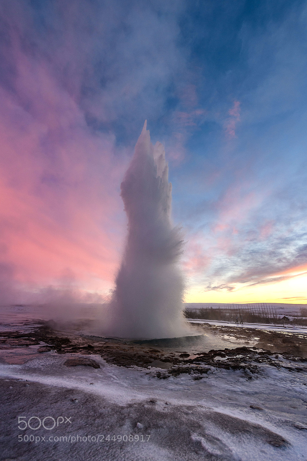 Nikon D850 sample photo. Great geysir, icleand photography