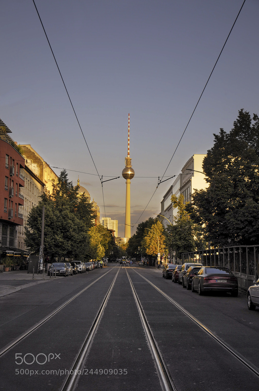 Nikon D300S sample photo. Berlin tram photography