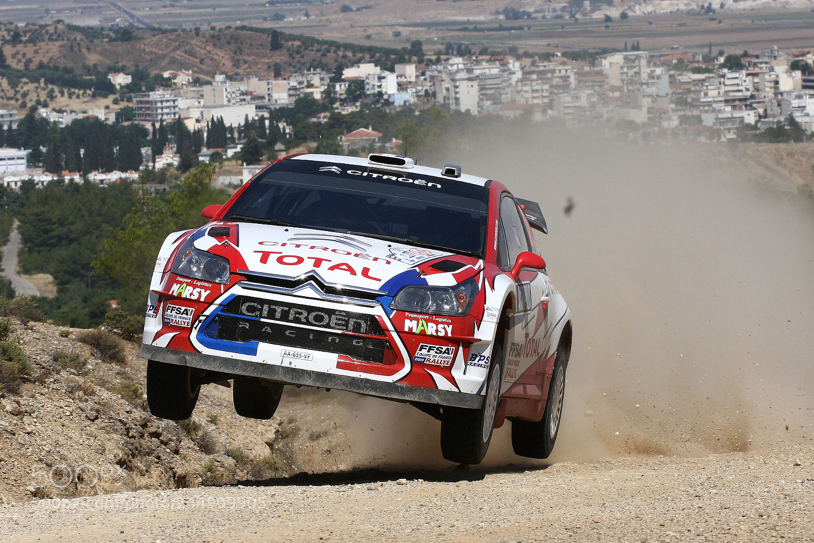 Canon EOS 40D sample photo. Wrc rally acropolis 2009 photography