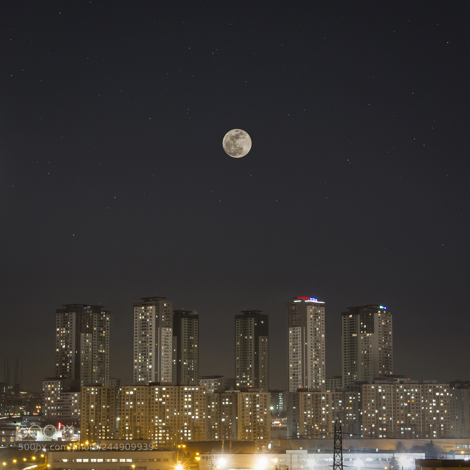 Canon EOS 60D sample photo. A night in ankara photography