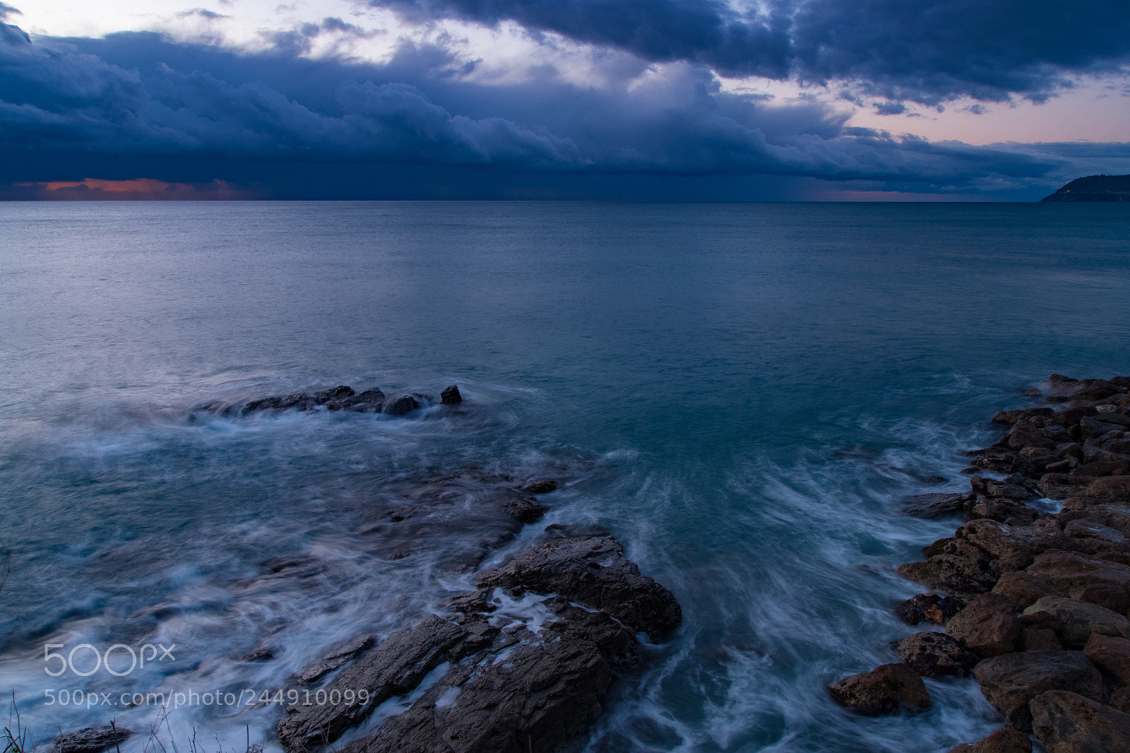 Pentax K-S2 sample photo. L'ora blu ad albenga photography