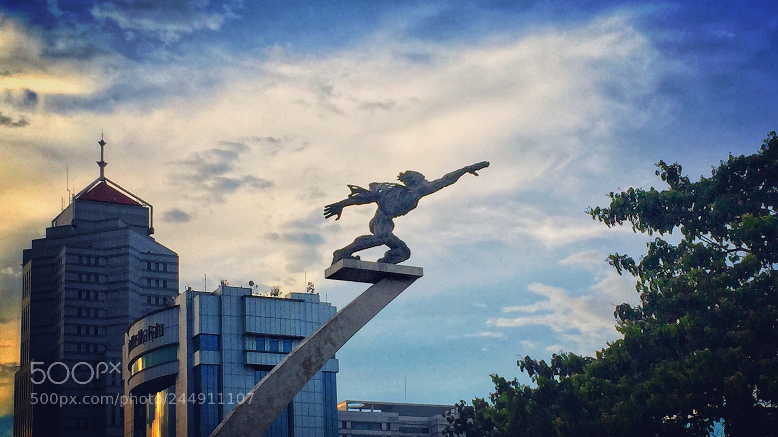Apple iPhone 6 sample photo. Panorama in jakarta photography