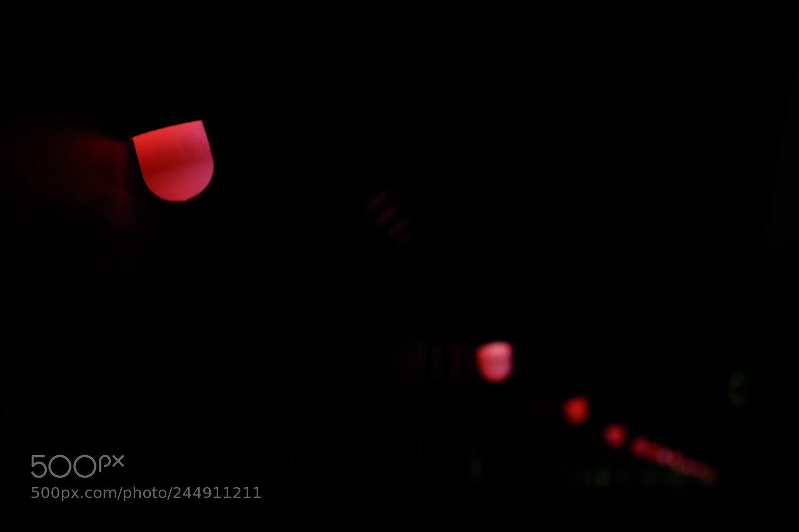 Olympus OM-D E-M1 sample photo. Red building lamps photography