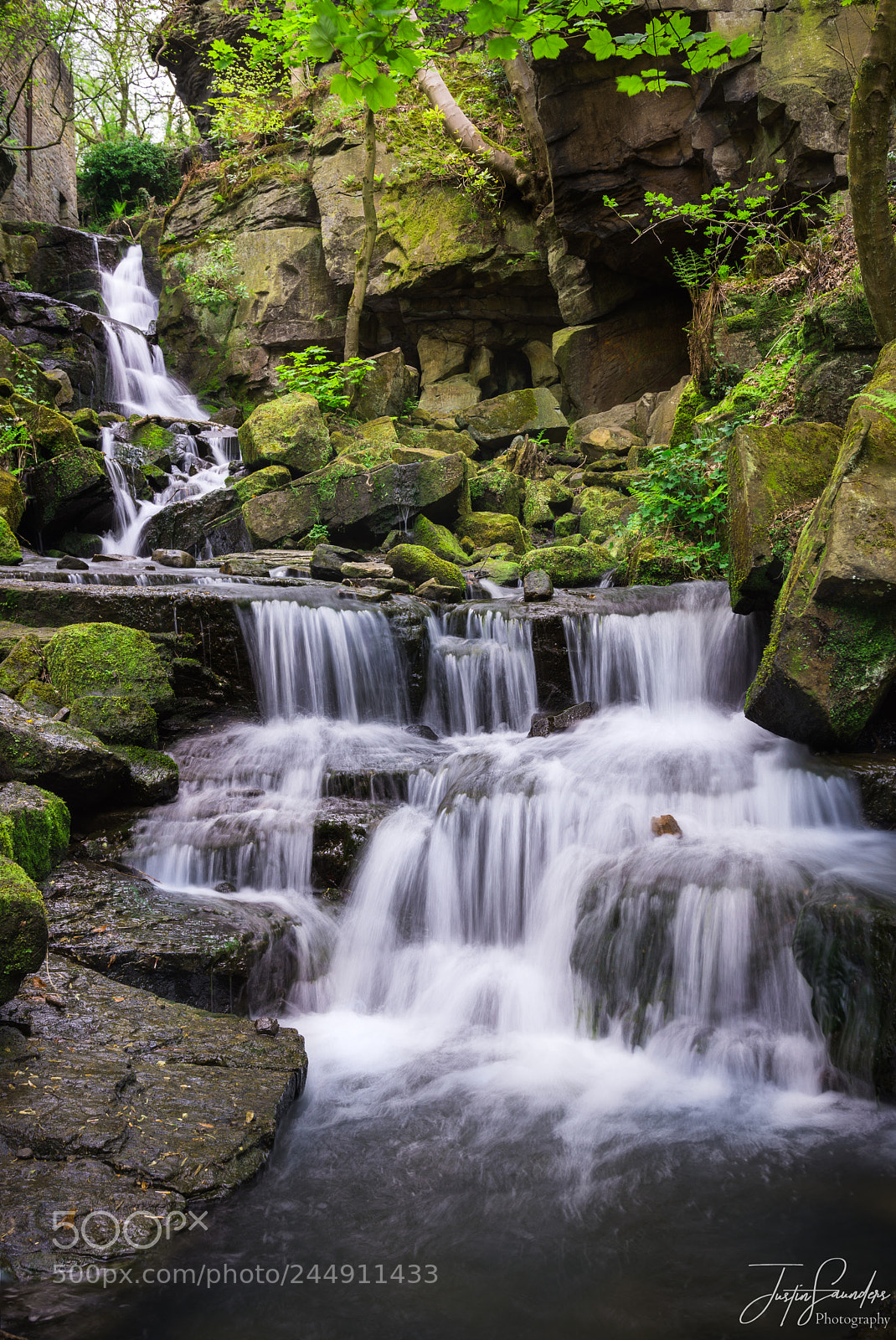 Nikon D7200 sample photo. Waterfall at lumsdale photography