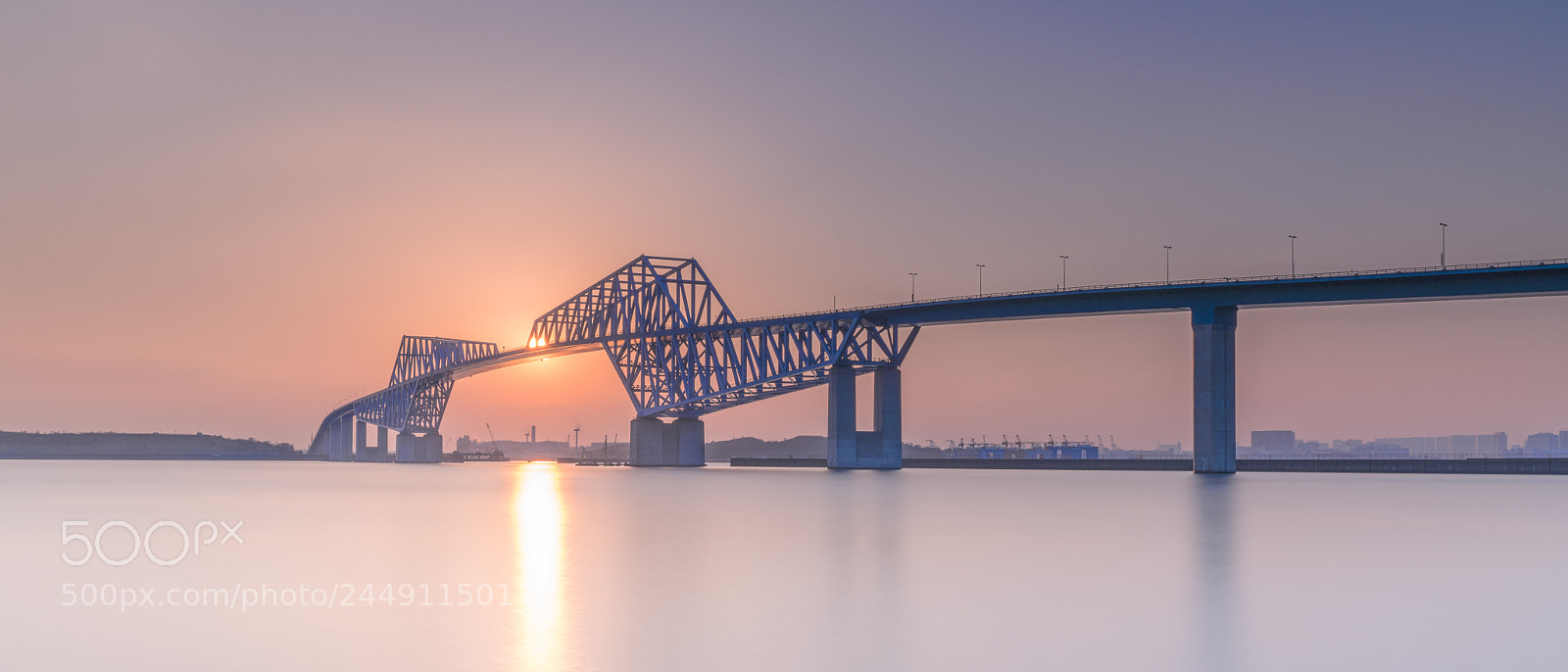 Sony a7R III sample photo. Tokyo gate bridge photography