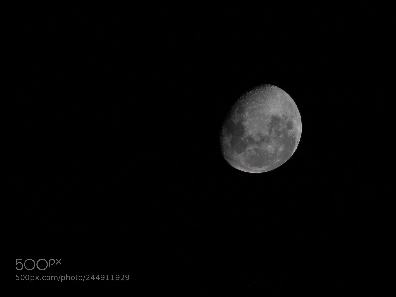 Canon EOS 100D (EOS Rebel SL1 / EOS Kiss X7) sample photo. Hermanus moon photography