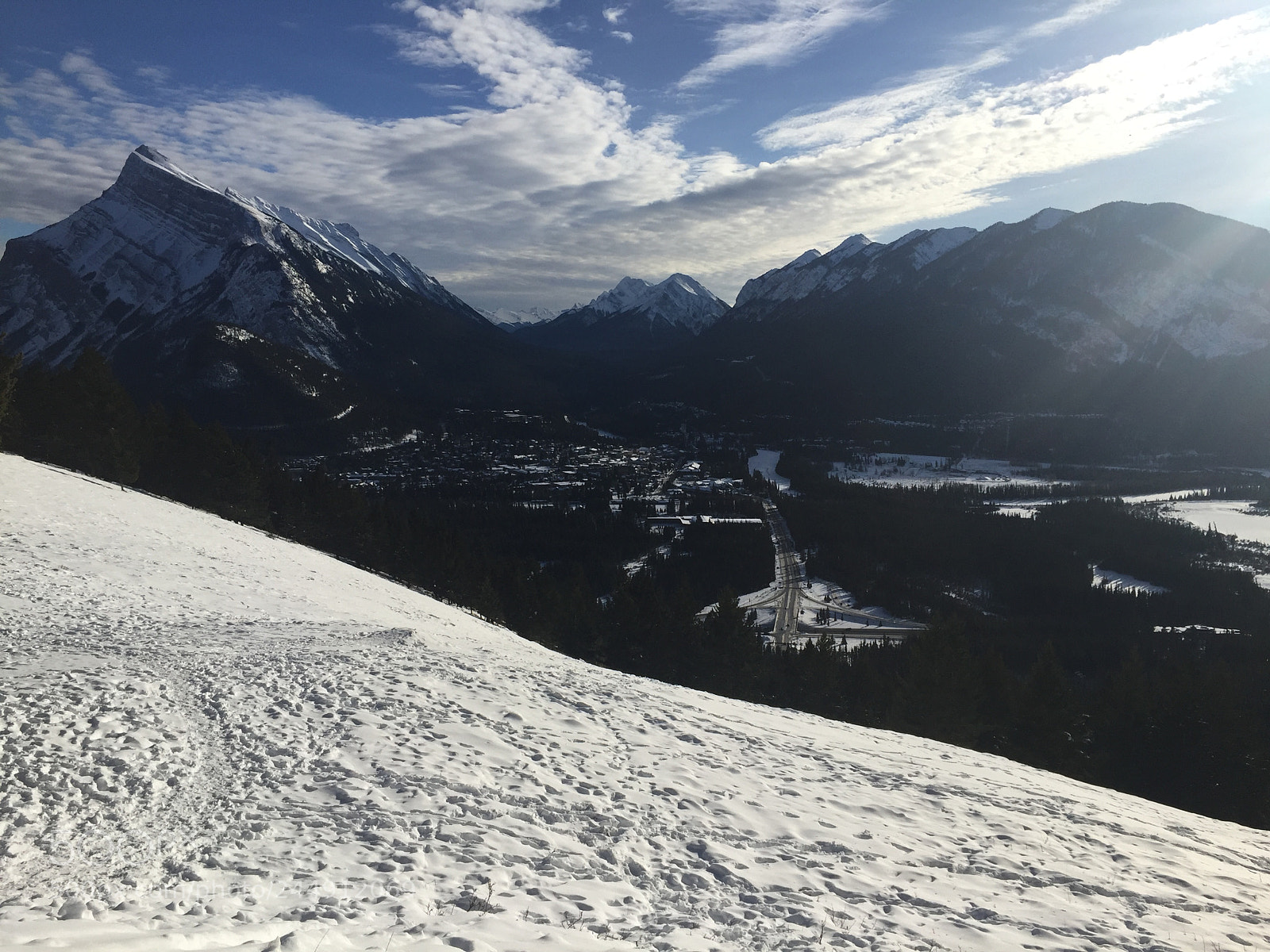 Apple iPhone 6 sample photo. Banff town photography