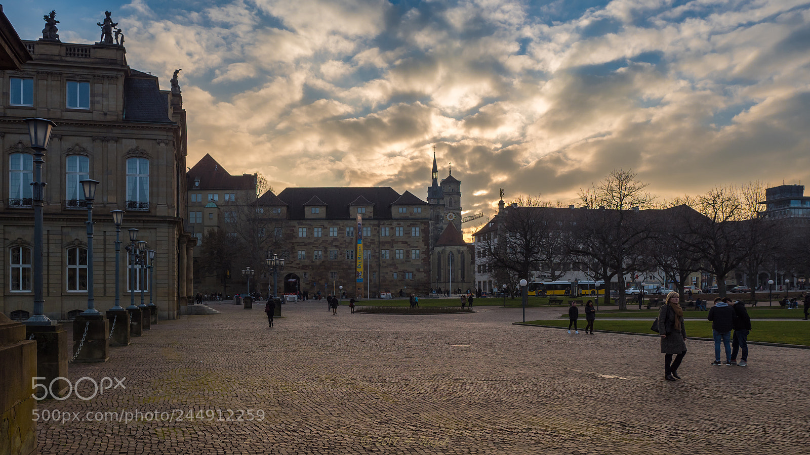 Olympus PEN-F sample photo. Afternoon atmosphere in stuttgart photography