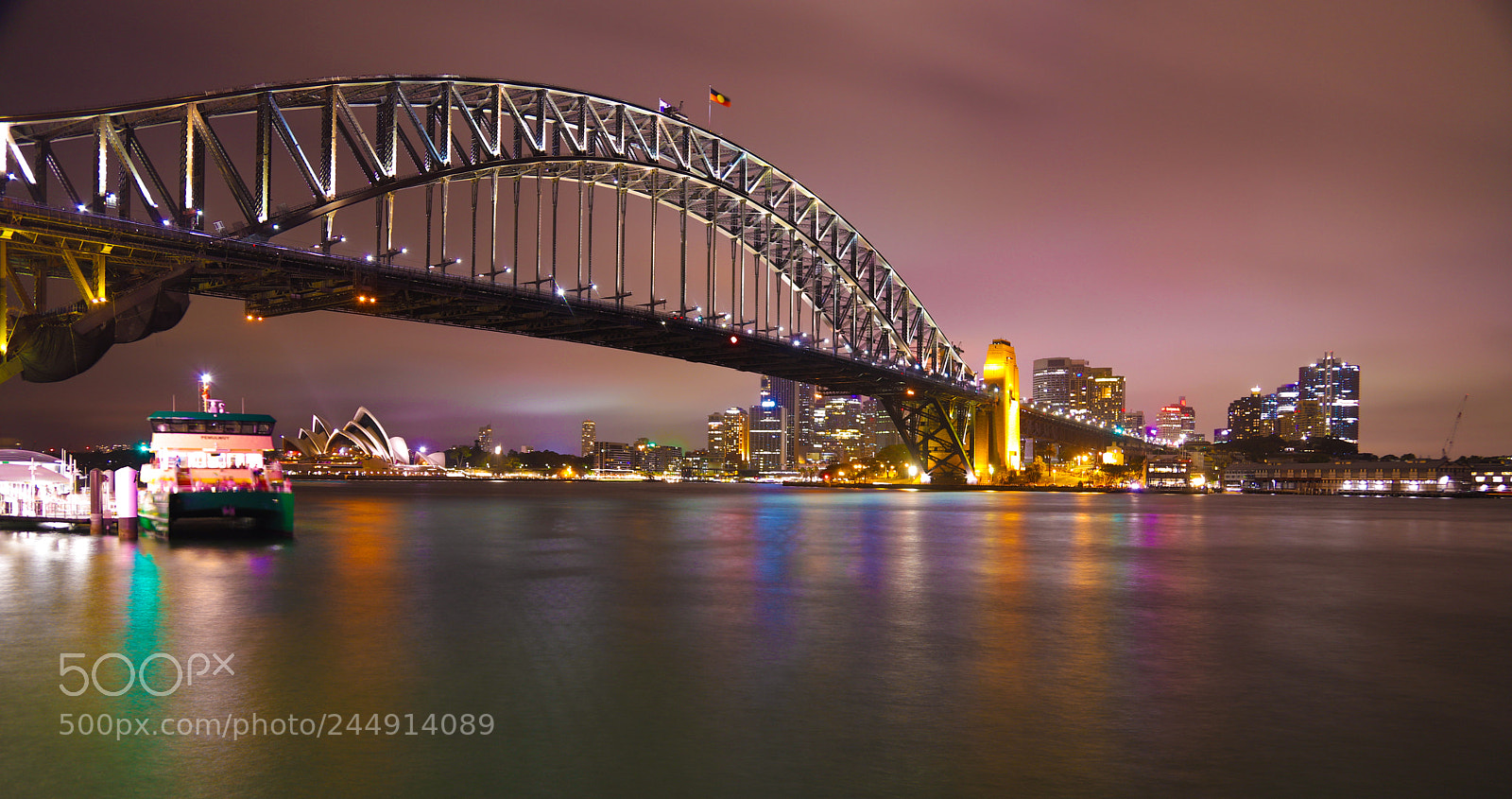 Canon EOS 6D Mark II sample photo. Harbour bridge photography