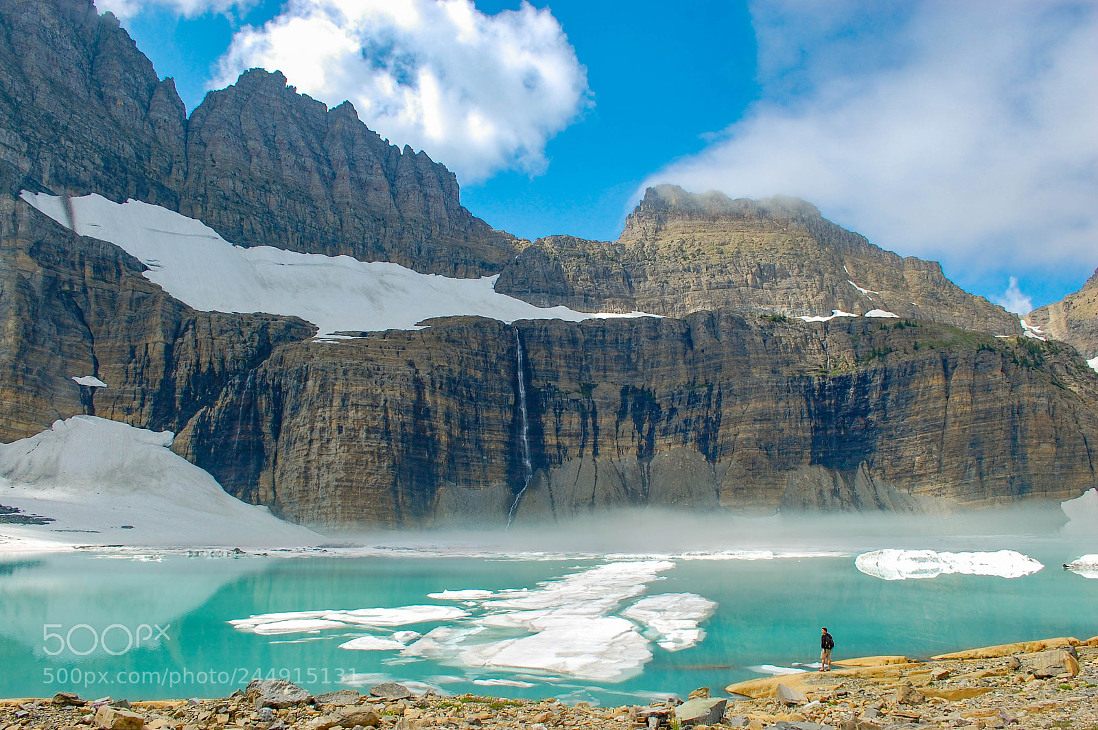 Nikon D40 sample photo. Facing the glacier photography