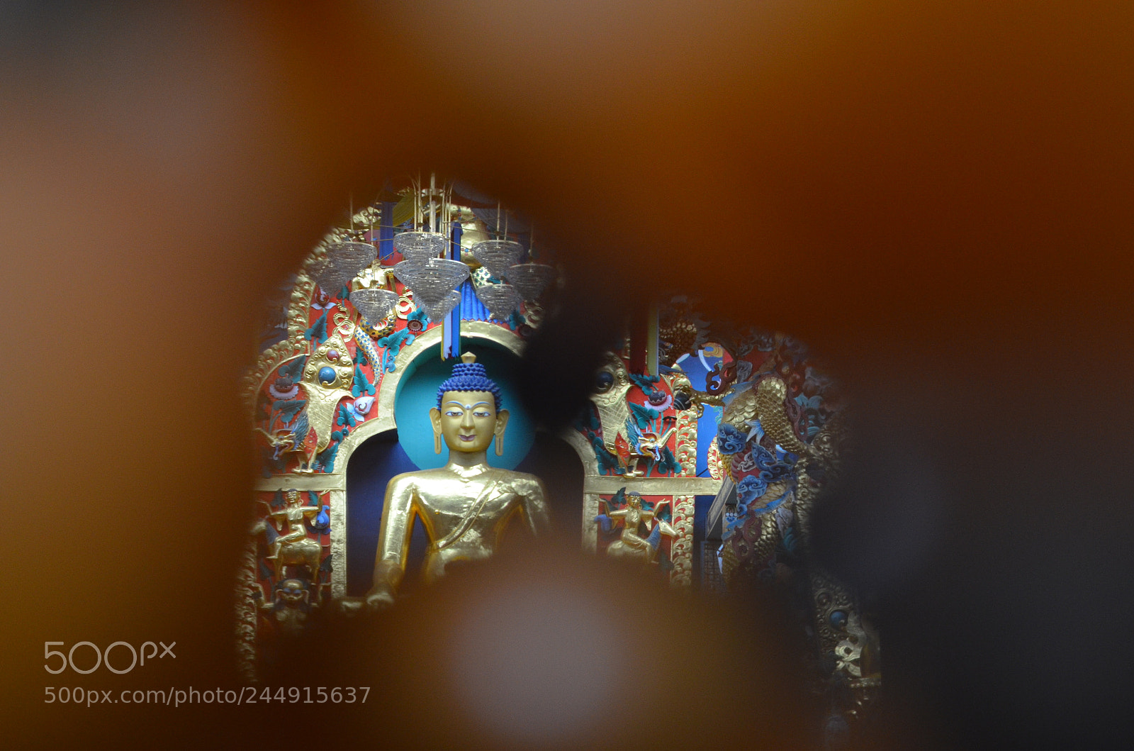 Nikon D5100 sample photo. Buddha through the lens photography