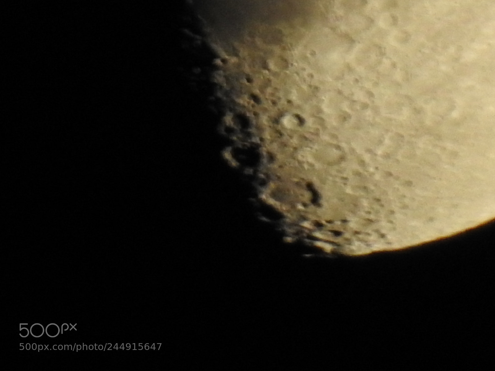 Nikon Coolpix P900 sample photo. Moon craters photography