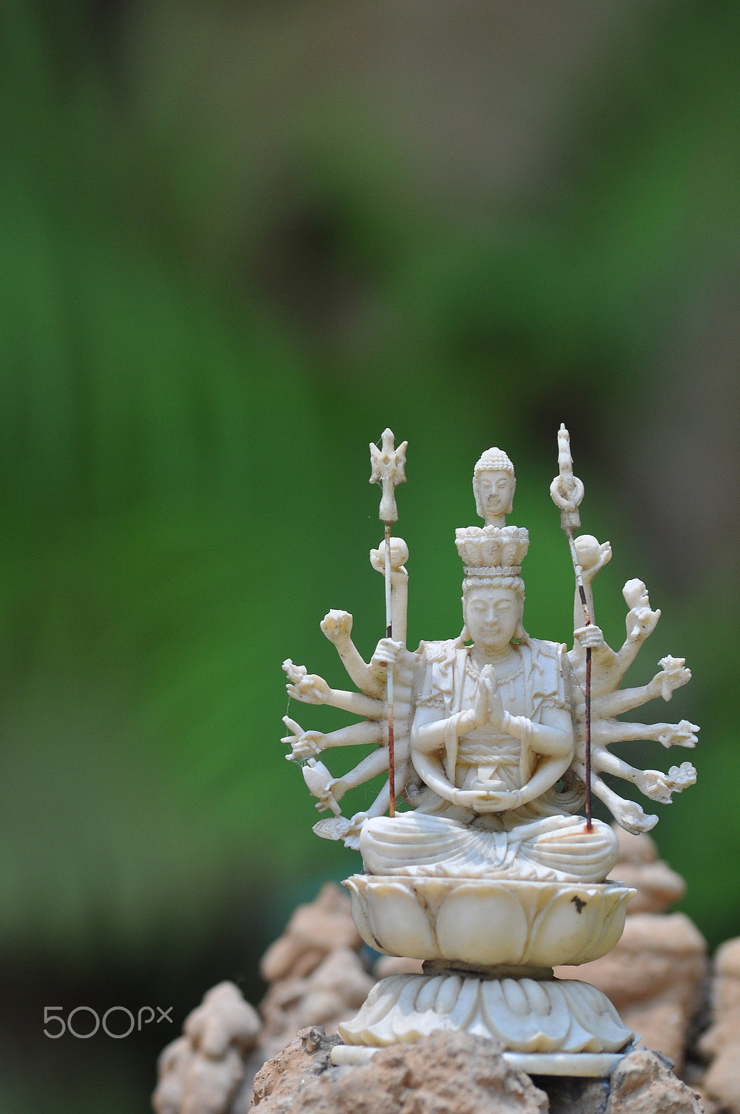 Nikon D5000 sample photo. Buddha photography