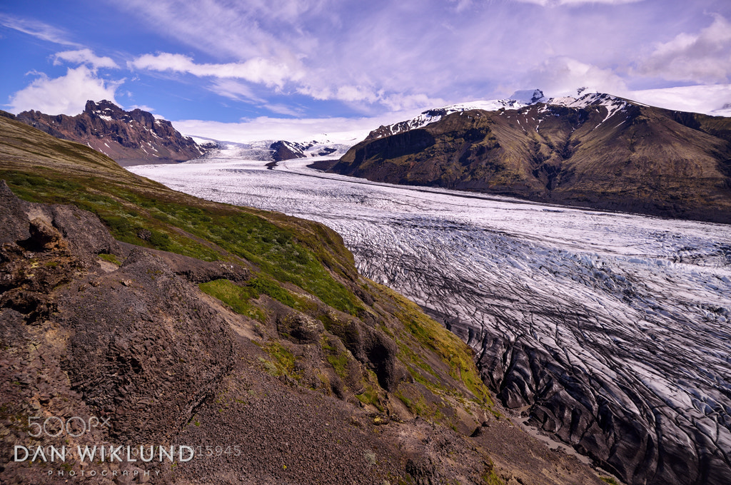Nikon D800 sample photo. The flow of ice photography