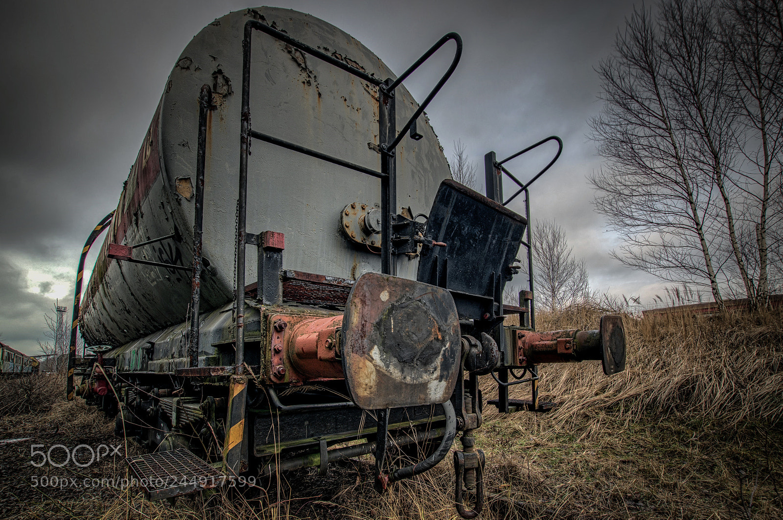 Pentax K-5 IIs sample photo. Old tanker photography